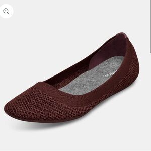 ALLBIRDS burgundy Tree Breezer ballet flats size 9